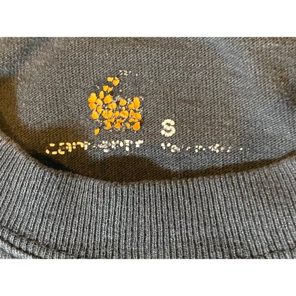 Carhartt Top Tee T Shirt Black SS Round Collar Work Wear Men S - Picture 2 of 6